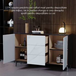 Consola mobilier premium Modero, Homedit
