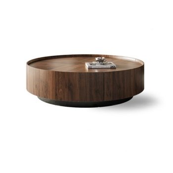 Masa living premium RoundWood, masa cafea, Homedit