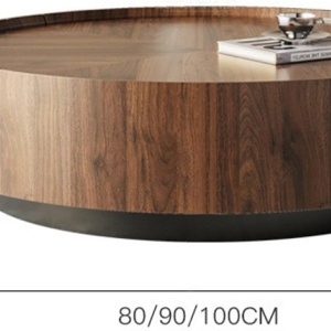 Masa living premium RoundWood, masa cafea, Homedit