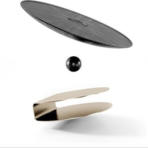 Set de mese de cafea Pureview din lemn de nuc și oțel galvanizat, cu design modern și finisaje premium. Eleganță naturală și str