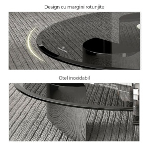 Masa living premium Glassy, Homedit