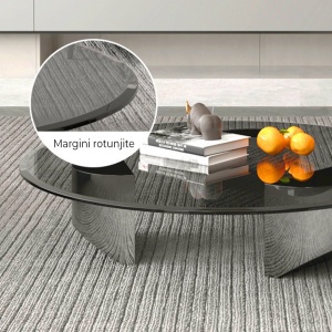 Masa living premium Glassy, Homedit