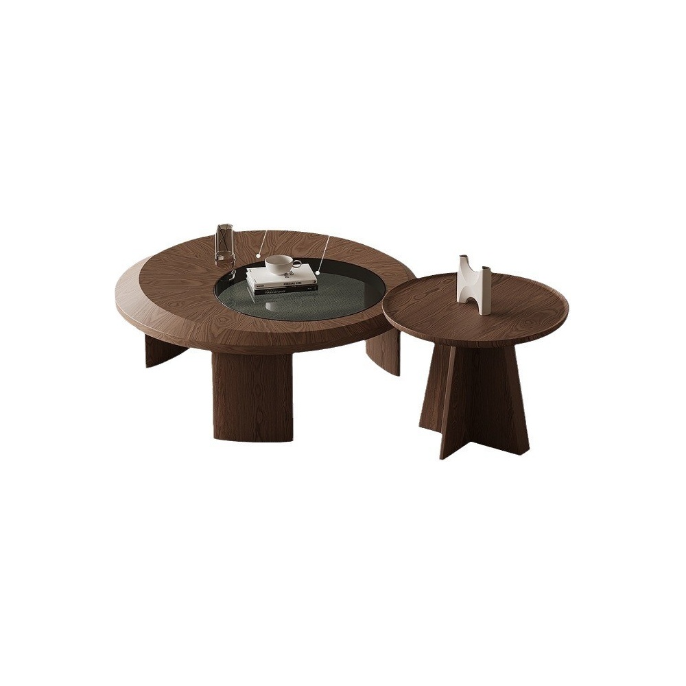 Masa living premium Walnut, masa cafea, Homedit