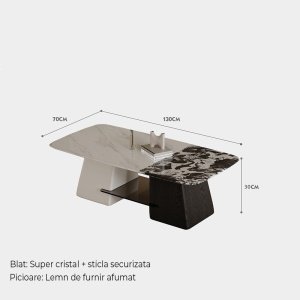 Masa living premium Yang, masa cafea, Homedit