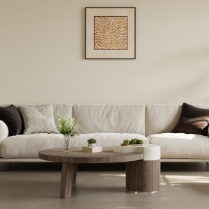 Masa living premium Oak, masa cafea, Homedit