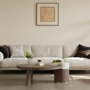 Masa living premium Oak, masa cafea, Homedit