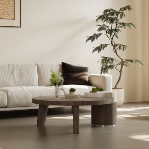 Masa living premium Oak, masa cafea, Homedit