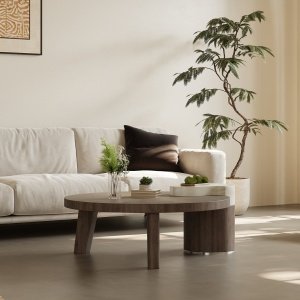 Masa living premium Oak, masa cafea, Homedit