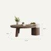 Masa living premium Oak, masa cafea, Homedit