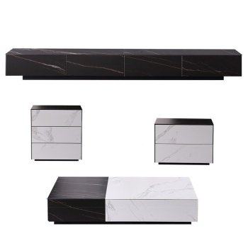 Set Masa living, comoda tv si 2 console premium Palace