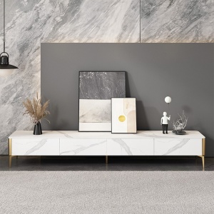 Set comoda tv, masa cafea si console Goldstone, masa living