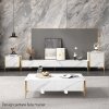 Set comoda tv, masa cafea si console Goldstone, masa living