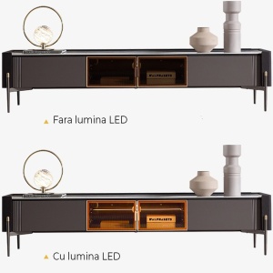 Set comoda tv, masa cafea si console premium Regal, Homedit