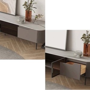 Set Consola tv si masa cafea premium Chest, Homedit