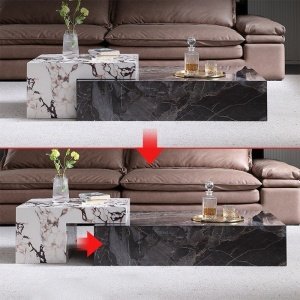 Masa cafea extensibila 152-160 cm, Hone, Homedit