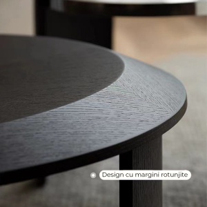 Masa living premium Midnight 150 cm, masa cafea, Homedit