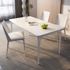Masa living piatra naturala premium Off White, Homedit