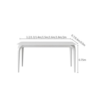 Masa living piatra naturala premium Off White, Homedit
