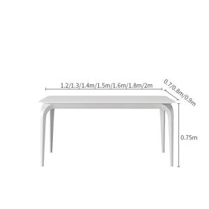 Masa living piatra naturala premium Off White, Homedit