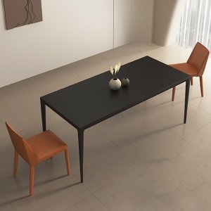 Masa living aluminiu si piatra naturala premium Easys, Homedit