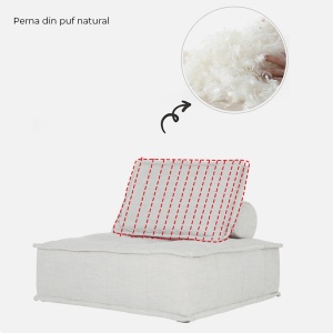 Canapea premium modulara Smart, Homedit