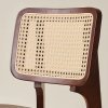 Scaun lemn de cauciuc premium Rita, scaun lemn si ratan, Homedit