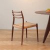 Scaun lemn masiv premium Boho Chic, Homedit