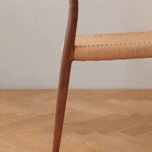 Scaun lemn masiv premium Boho Chic, Homedit
