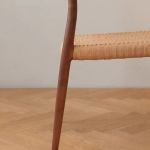 Scaun lemn masiv premium Boho Chic, Homedit