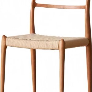 Scaun lemn masiv premium Boho Chic, Homedit