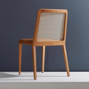 Scaun lemn masiv premium Sunlit, Homedit