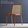 Scaun lemn masiv premium Sunlit, Homedit