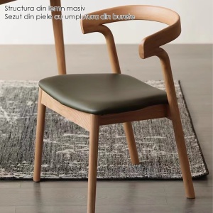 Scaun lemn masiv premium Seen, Homedit