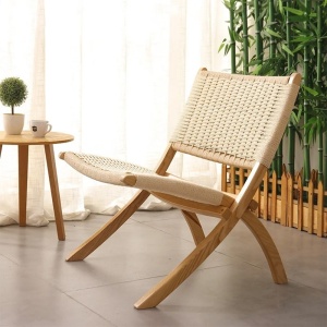 Scaun pliabil din lemn masiv premium Element, Homedit
