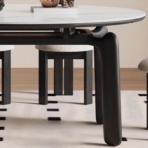 Masa extensibila 80 - 130 cm lemn masiv Cedric, masa bucatarie, masa dining Homedit