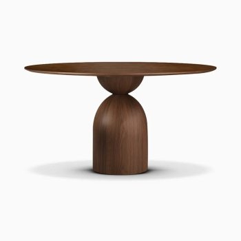 Masă Africa din lemn de frasin, masa rotunda cu diametru 120 cm | Homedit