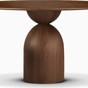 Masă Africa din lemn de frasin, masa rotunda cu diametru 120 cm | Homedit