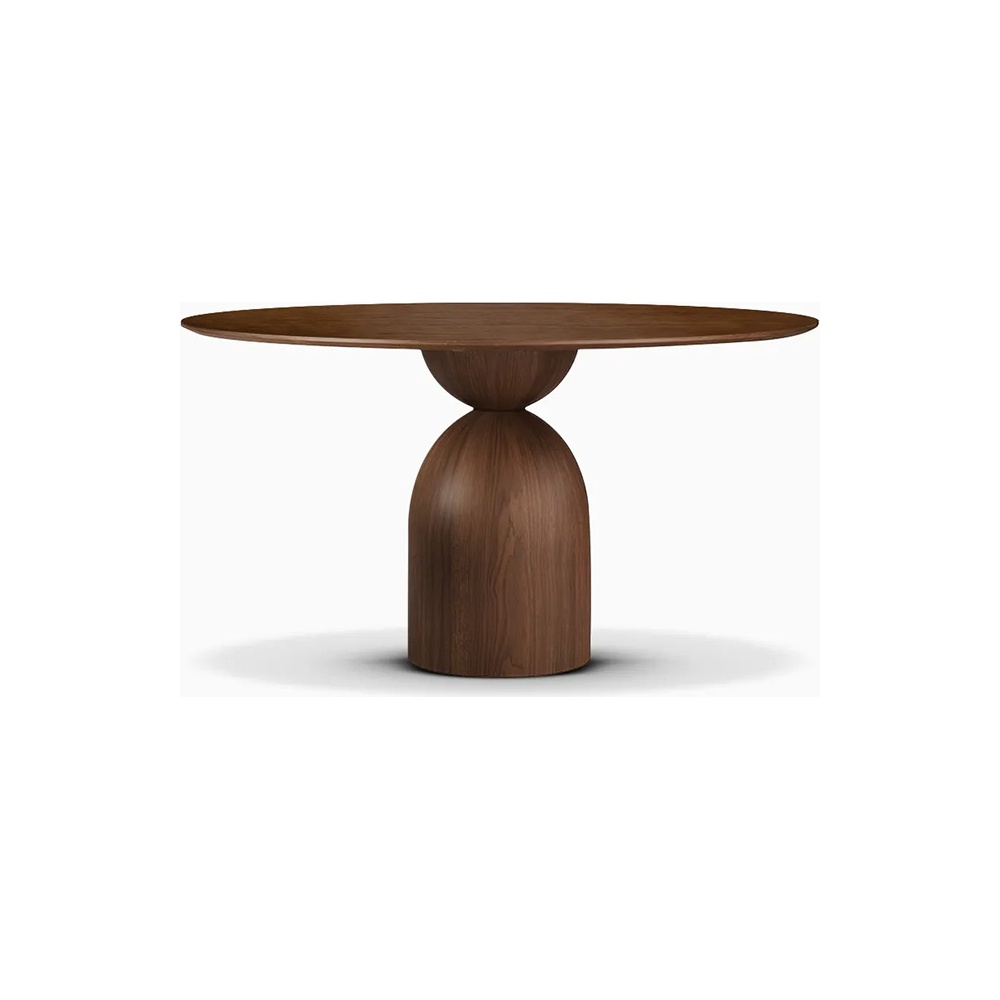 Masă Africa din lemn de frasin, masa rotunda cu diametru 120 cm | Homedit