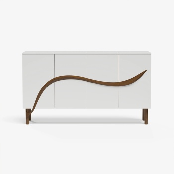 Consola mobilier lemn si mdf, comoda premium Avis, Homedit