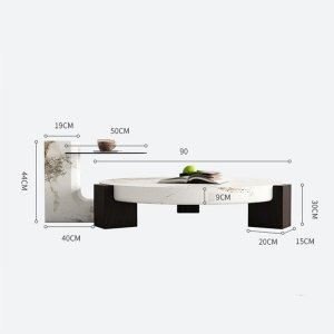 Masa living premium Affair, masa cafea, Homedit