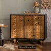 Consola mobilier premium din lemn masiv de pin, comoda Bungalow