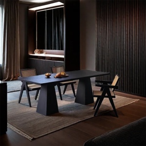 Masa premium din lemn masiv Porter, Homedit