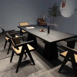 Masa premium din lemn masiv Porter, Homedit
