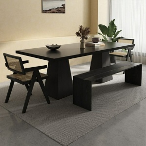 Masa premium din lemn masiv Porter, Homedit