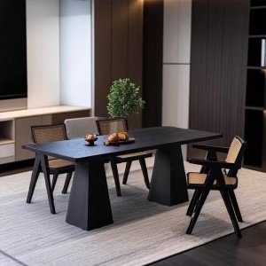 Masa premium din lemn masiv Porter, Homedit