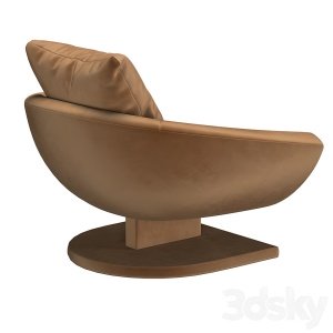 Fotoliu Premium 80 cm x 78 cm x 89 cm, Cozy Amber, Homedit