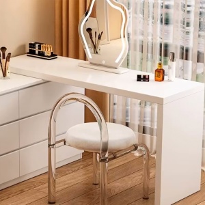 Masa de toaleta premium, masa make-up Stunny 120 cm x 40 cm x 75 cm, Homedit