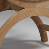 Scaun din lemn masiv si material boucle. Culori la comanda