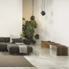 Banca premium din lemn masiv de frasin Ripples 160x45x40 cm