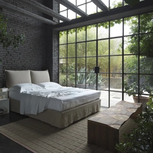 Banca premium din lemn masiv de frasin Ripples 160x45x40 cm